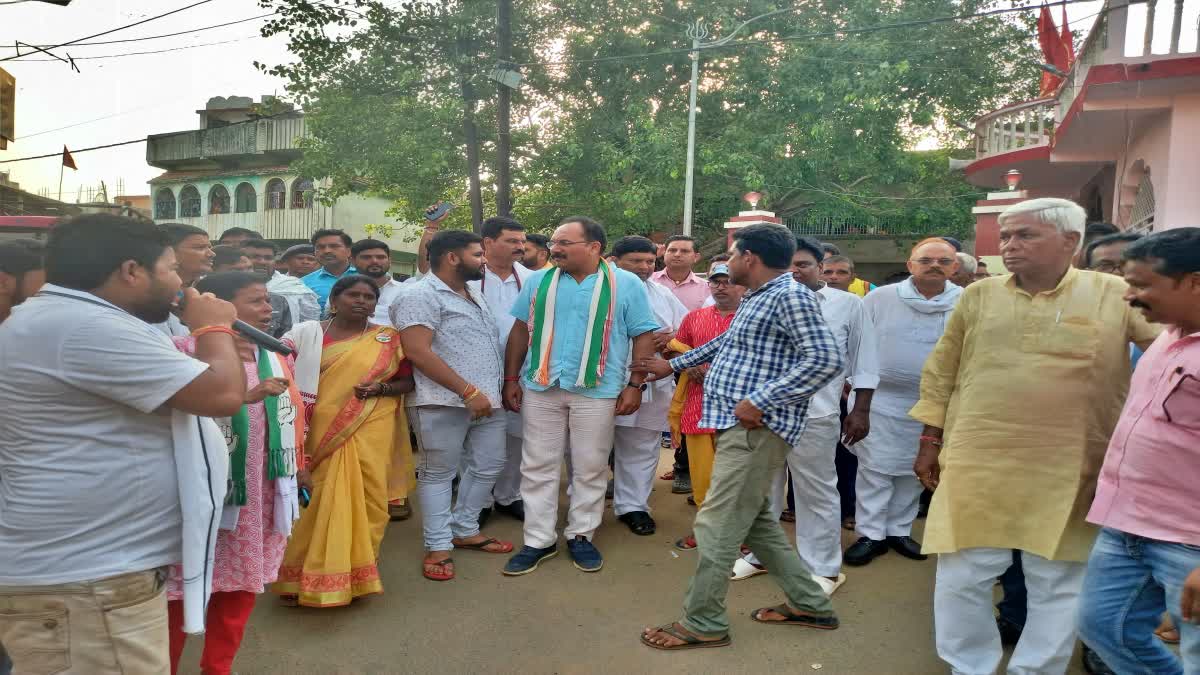 Pradeep Yadav election campaign in Basukinath