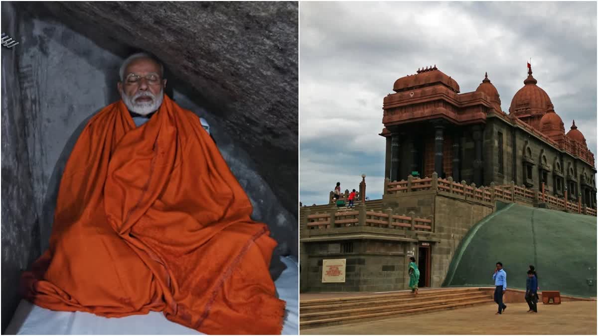 PM Modi at Vivekananda Rock