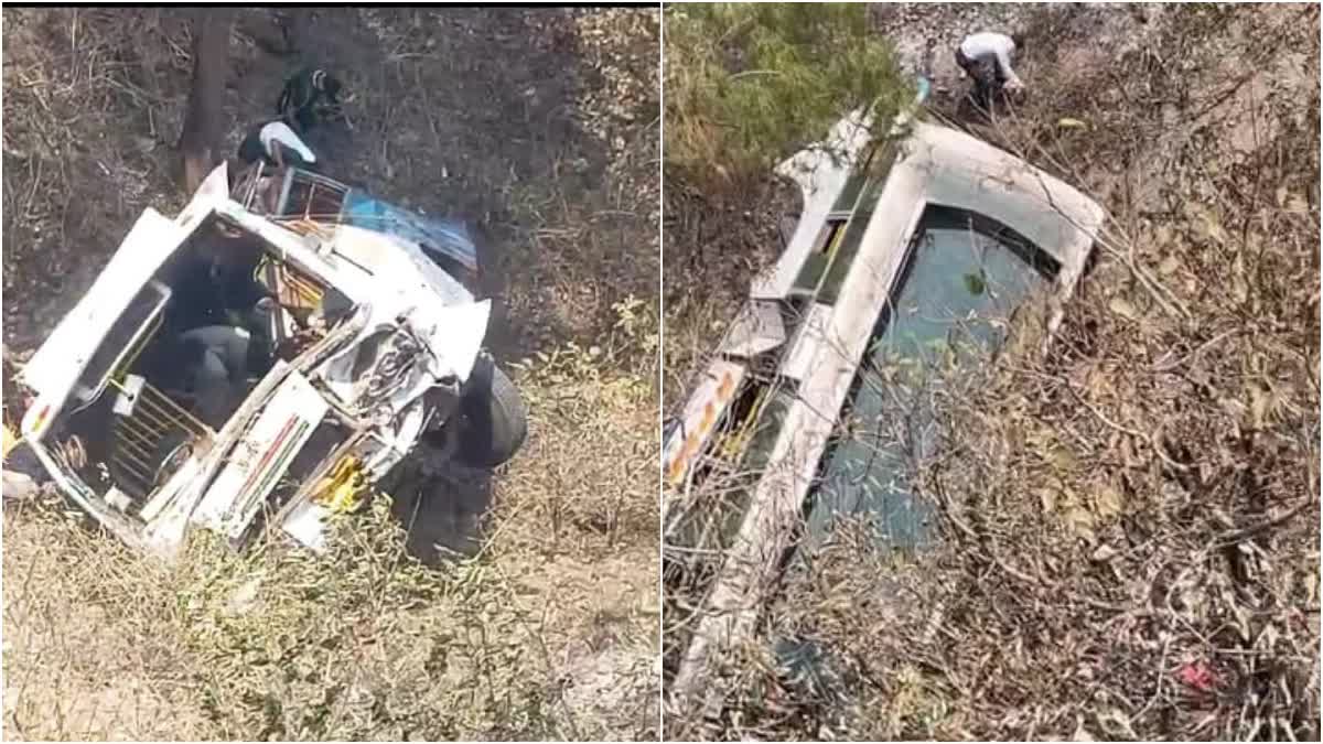 Many people dead when a bus rolls down deep gorge in Akhnoor