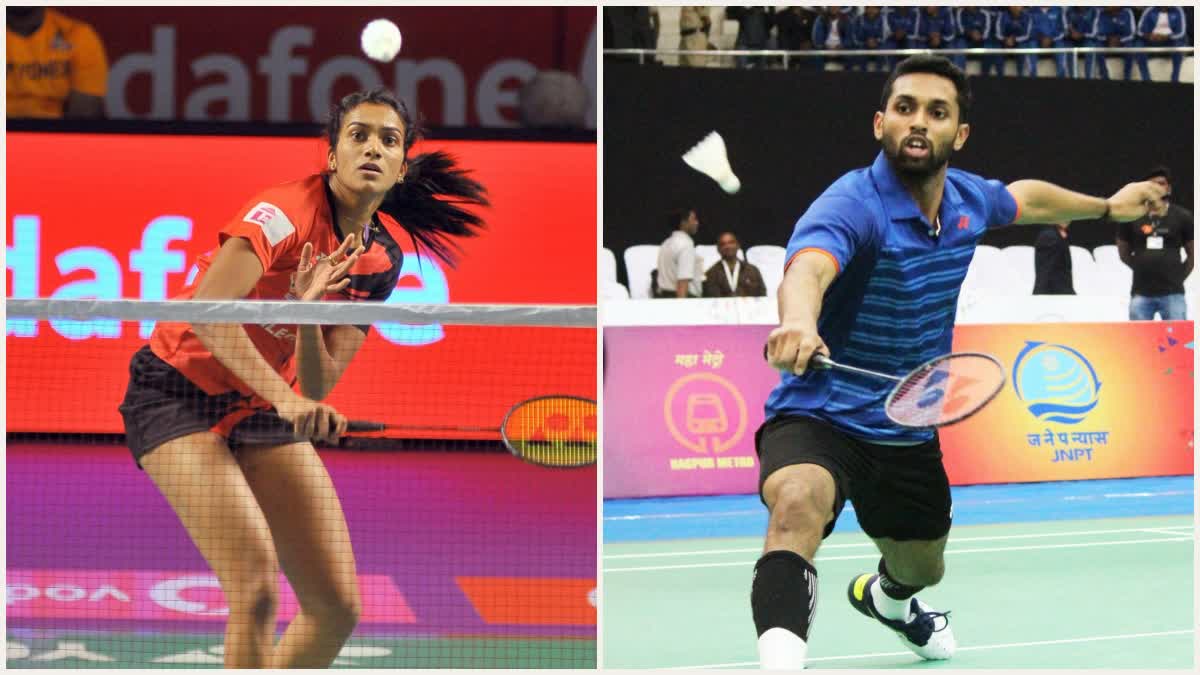 PV Sindhu and HS Prannoy