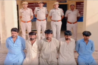 five accused arrested in jaisalmer