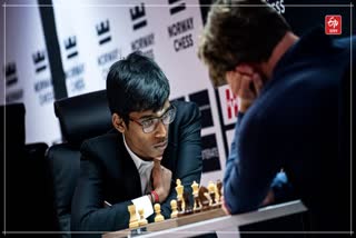 Praggnanandhaa beat Magnus Carlsen