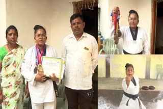 Auto Driver Daughter Excels in Martial Arts from Adilabad