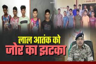 Sixteen Hardcore Naxalites arrested