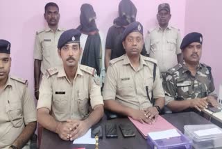 Birni police arrested two persons with country made pistols in Giridih