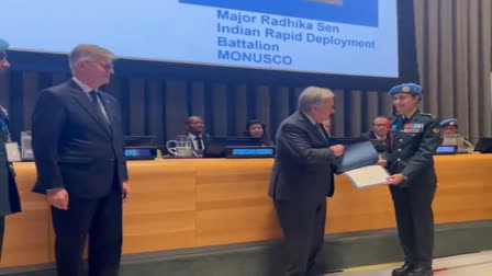 UN awards Major Radhika Sen