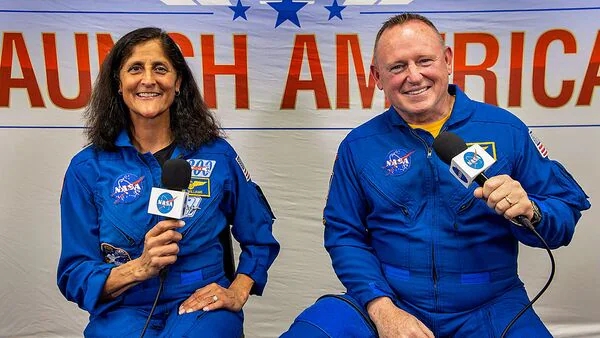 Sunita Williams and Butch Wilmore
