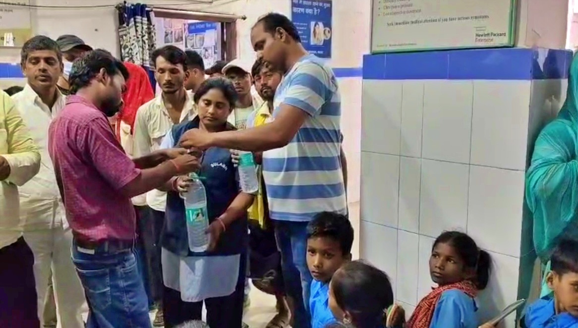 20 children fell sick.