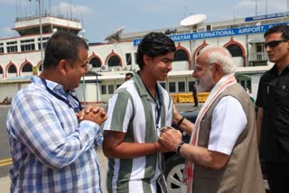PM Modi With Vaibhav Suryavanshi