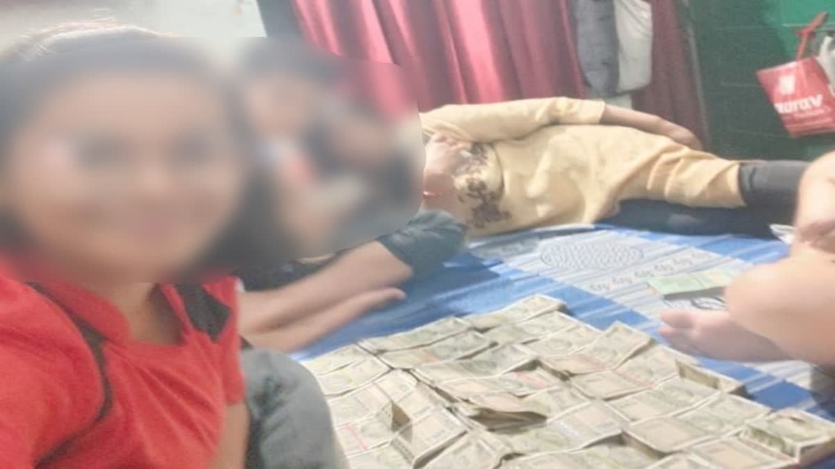 Viral photos of Unnao cop's wife, children 'flaunting' money embarrass UP Police