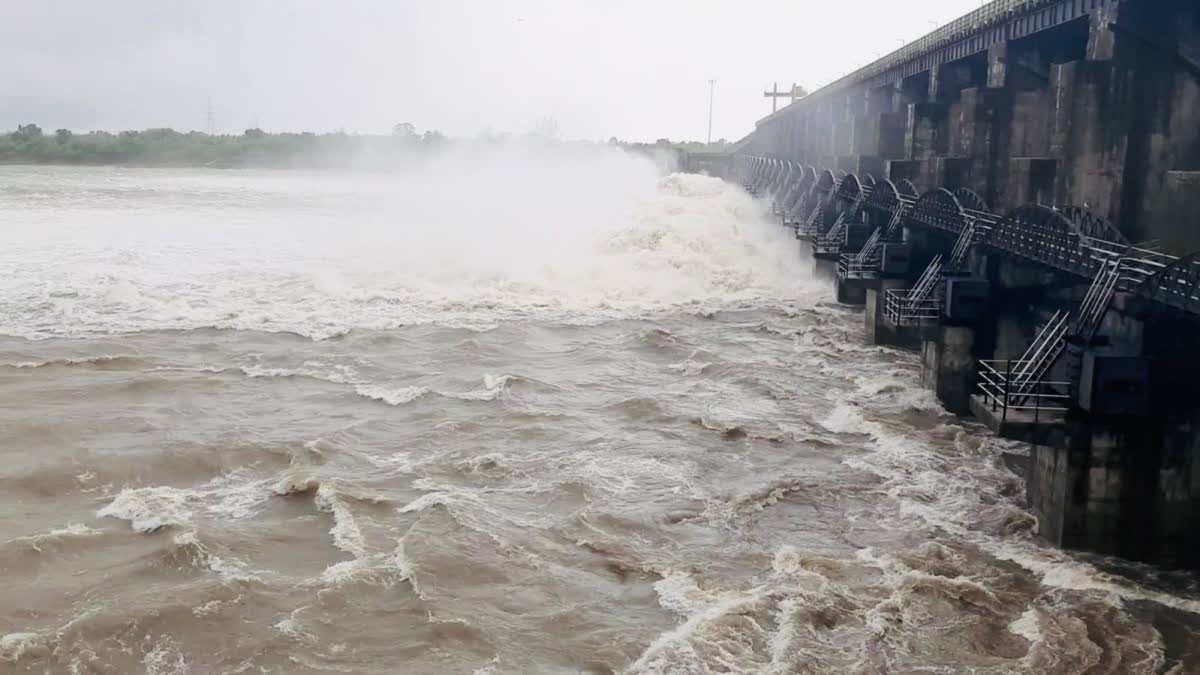 Rajkot Rain : ધોરાજી પાસે આવેલા ભાદર-2 ડેમના 6 દરવાજા ખોલાયા, પાણી છોડવામાં આવતા આસપાસના ગામોને કરાયા એલર્ટ