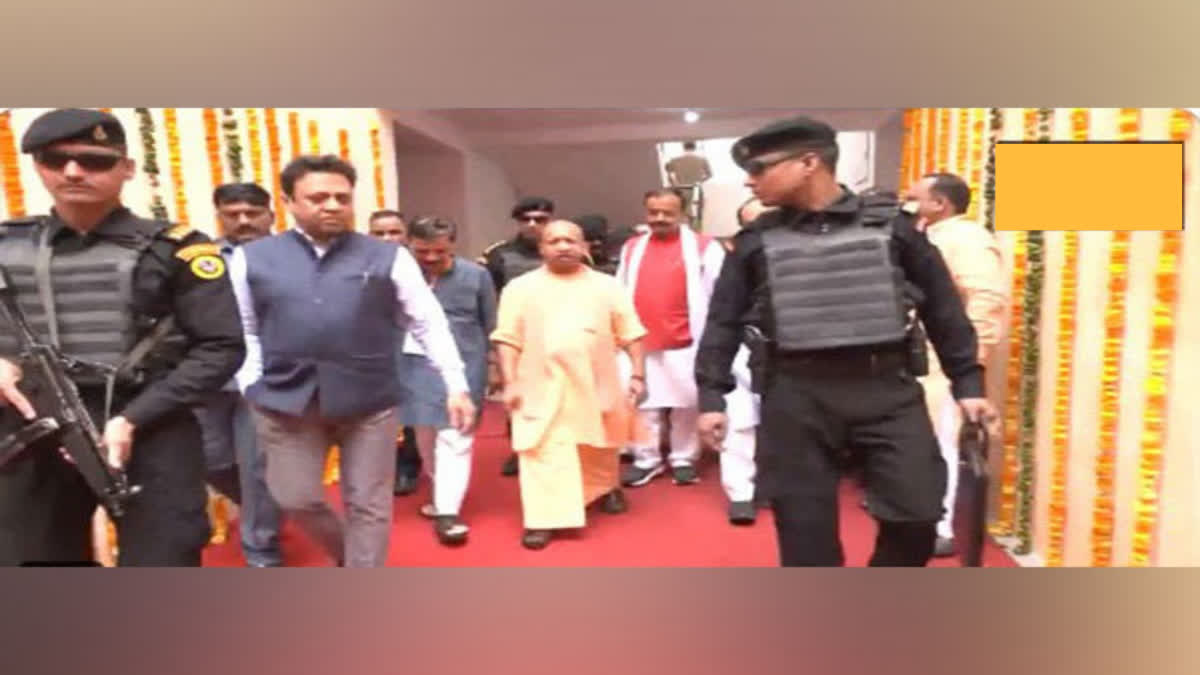 CM Yogi hands over to beneficiaries flats built on land confiscated from Atiq Ahmed