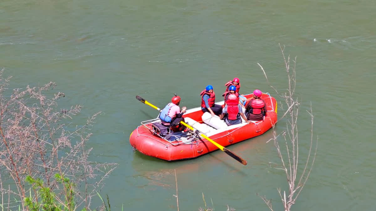 River Rafting in District Kullu Himachal Pradesh