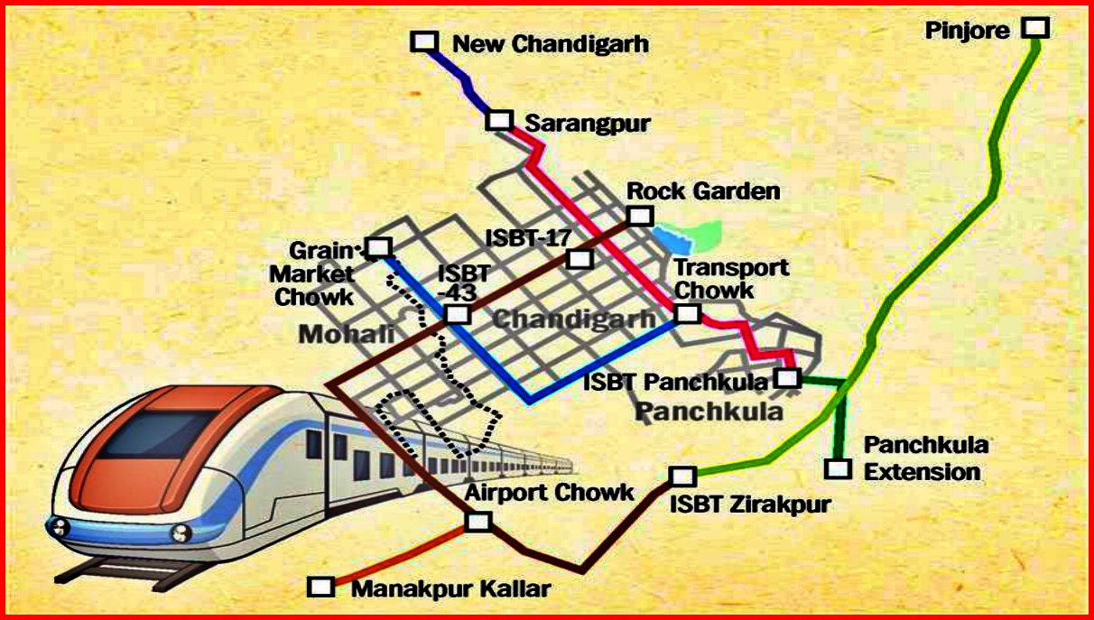 Central Govt Approves Chandigarh Metro Project