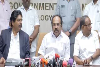 Ministers Regupathy thangam thennarasu press meet regarding Governor activities