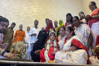 Communal Harmony in Khuti Puja