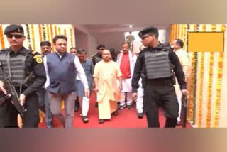 CM Yogi hands over to beneficiaries flats built on land confiscated from Atiq Ahmed