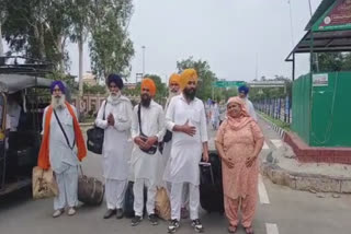 On the occasion of the death anniversary of Maharaja Ranjit Singh, the procession went to Pakistan and returned to Amritsar