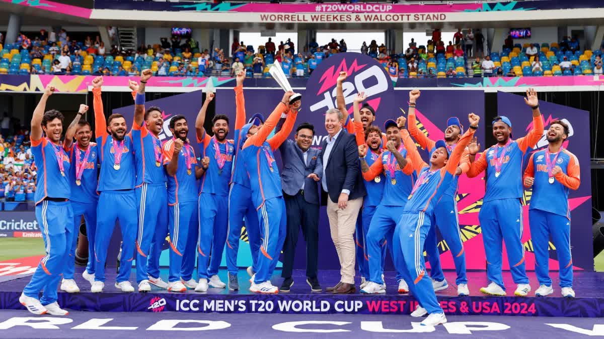 T20 World Cup Victory Celebration