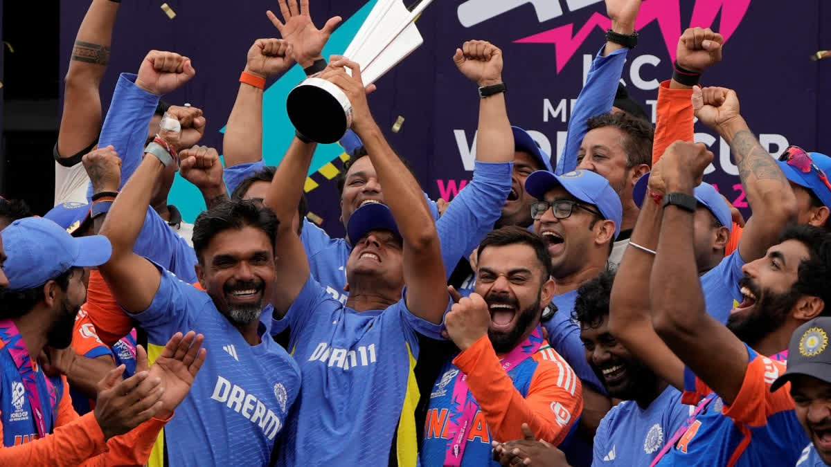 Plenty of records have been broken and registered as India emerged triumphant against South Africa in the final of the T20 World Cup 2024 including Jasprit Bumrah becoming India's first bowler to become Player of the Tournament, India setting record first innings total and Arshdeep Singh becoming the joint leading wicket-taker with Fazalhaq Farooqi in the single edition of the T20 World Cup.