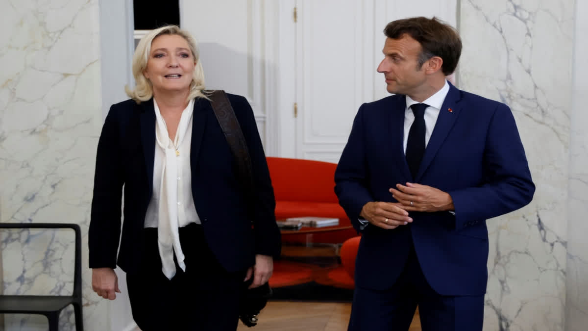 French voters around the world are casting ballots on Sunday in the first round of an exceptional parliamentary election that could put France's government in the hands of nationalist, far-right forces for the first time since the Nazi era.