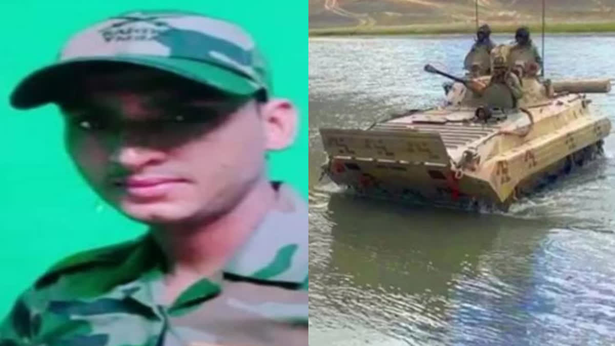 Uttarakhand's son martyred in Ladakh tank exercise accident, wave of mourning in the village