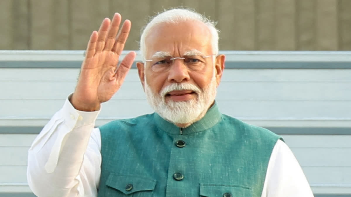 Prime Minister Narendra Modi thanked the countrymen for reiterating their unwavering faith in the Constitution and the democratic system of the country for the Lok Sabha election.