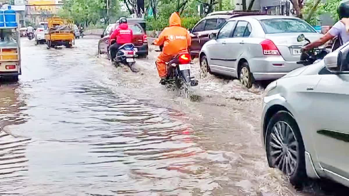 Heavy Rainfall in Hyderabad and Secunderabad