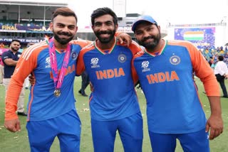 Virat Kholi - Jaspirit Bumrah - Rohit Sharma