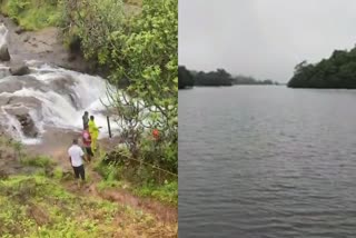 Five drown in waterfall