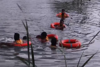 youth drowned in Parvati river