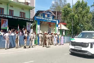 CONGRESS PROTEST IN GOLAGHAT