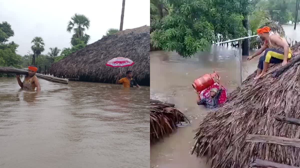 Bijapur flood in Dharmaram Village