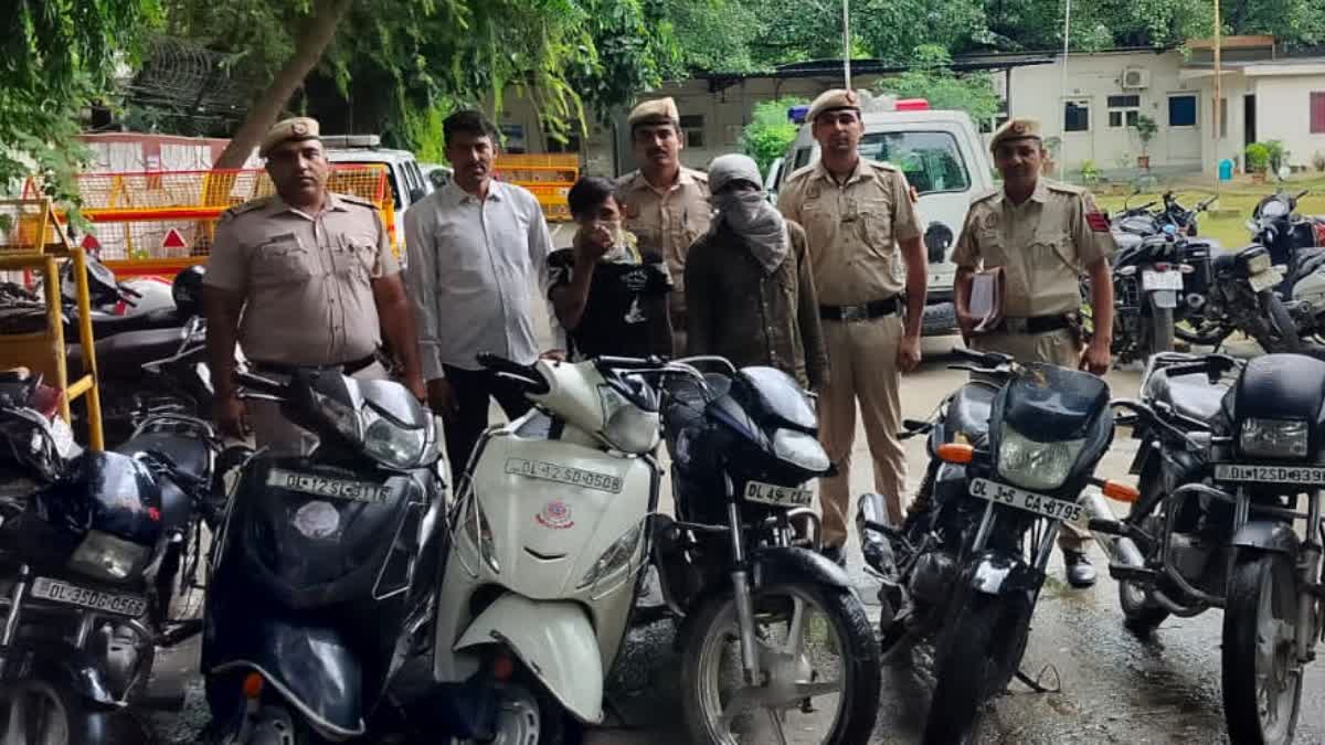 पुलिस के हत्थे चढ़ा शातिर बाइक चोर