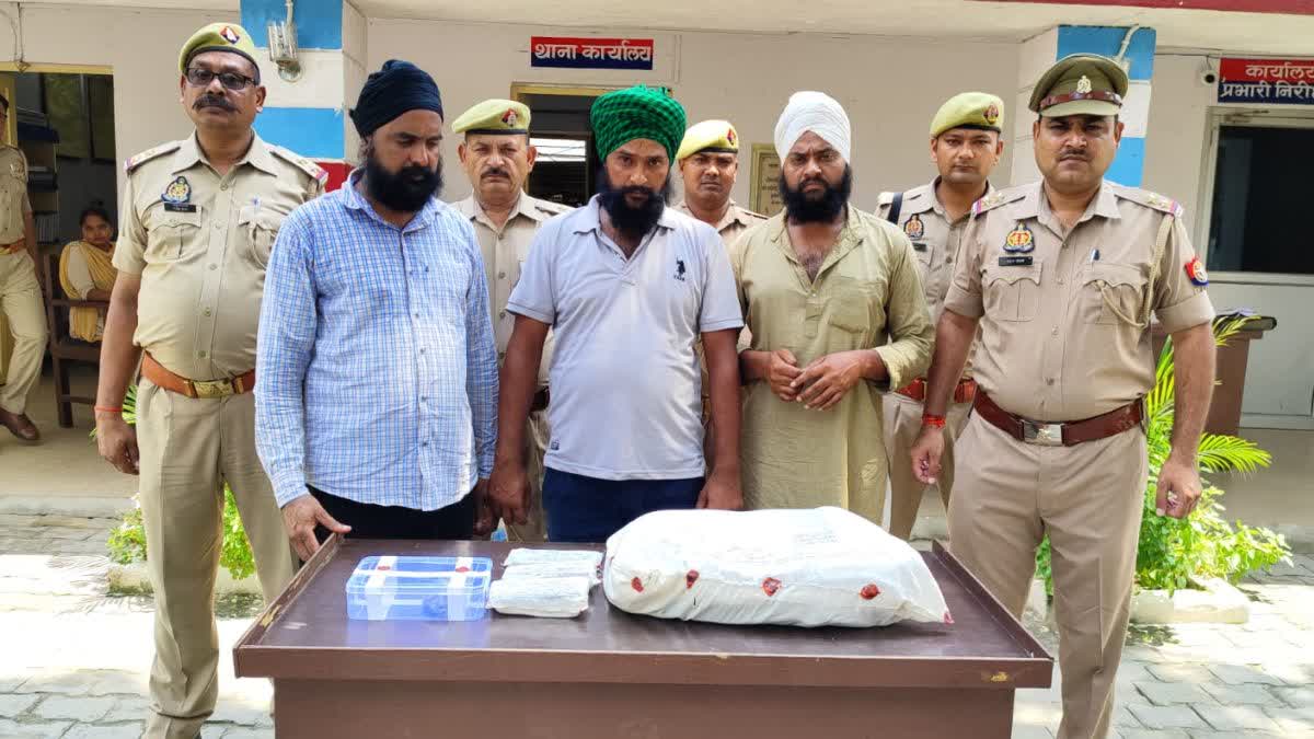 Opium worth 7 crores caught in Shahjahanpur