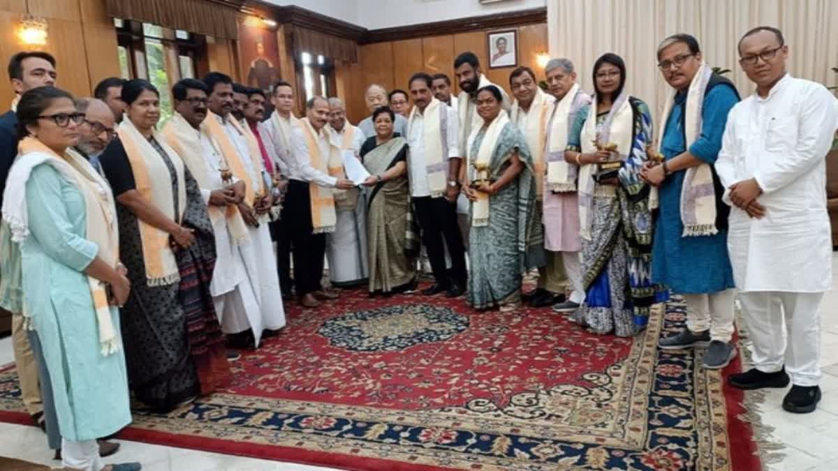 Oppn INDIA alliance MPs return after two day visit to Manipur