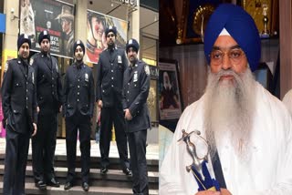 NEW YORK POLICE PREVENTED SIKH SOLDIER FROM GROWING BEARD JATHEDAR GIANI RAGHBIR SINGH APPEALED TO THE CENTRE