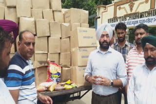 Damage due to Sutlej bursting in Dharamkot of Moga