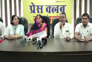 The victim held a press conference to demand justice