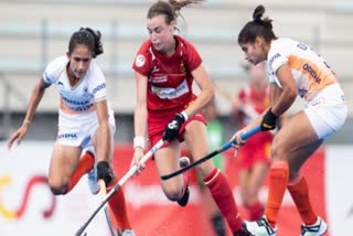 Womens Hockey Team India Vs Spain