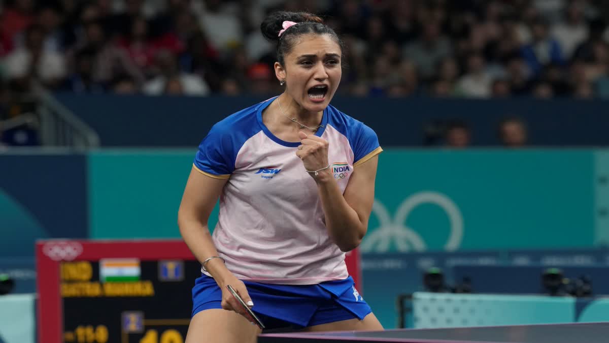 Manika Batra Paris Olympics 2024