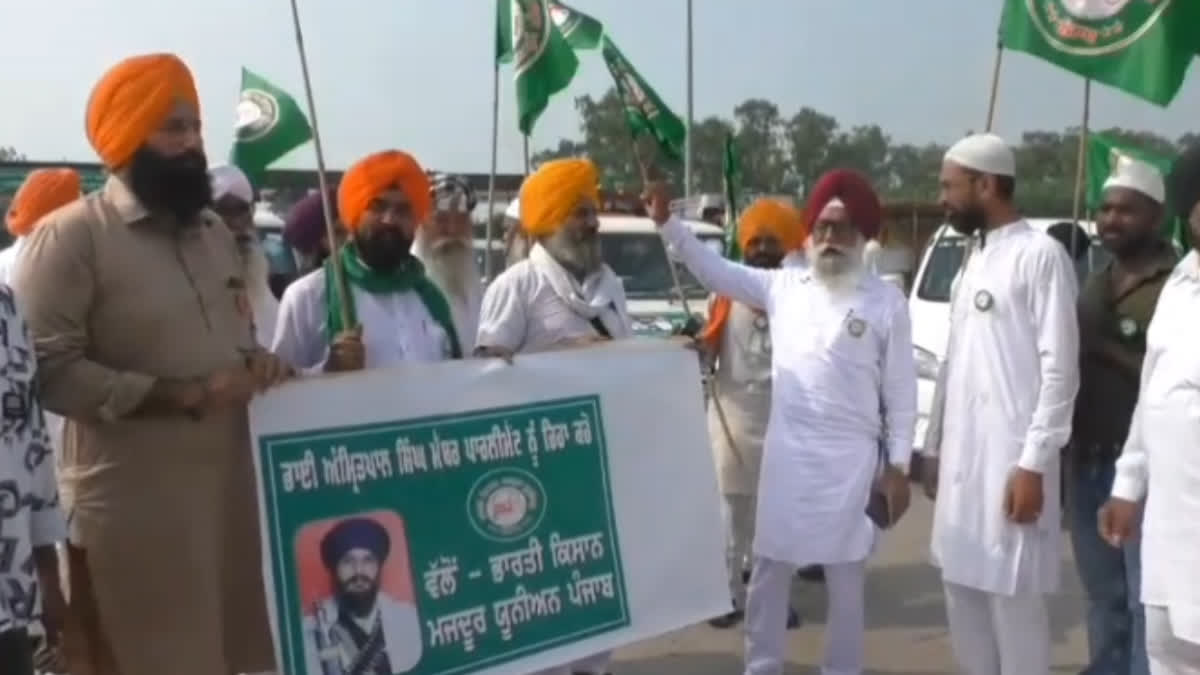 The farmers' organizations left from Ludhiana for the release of Amritpal Singh