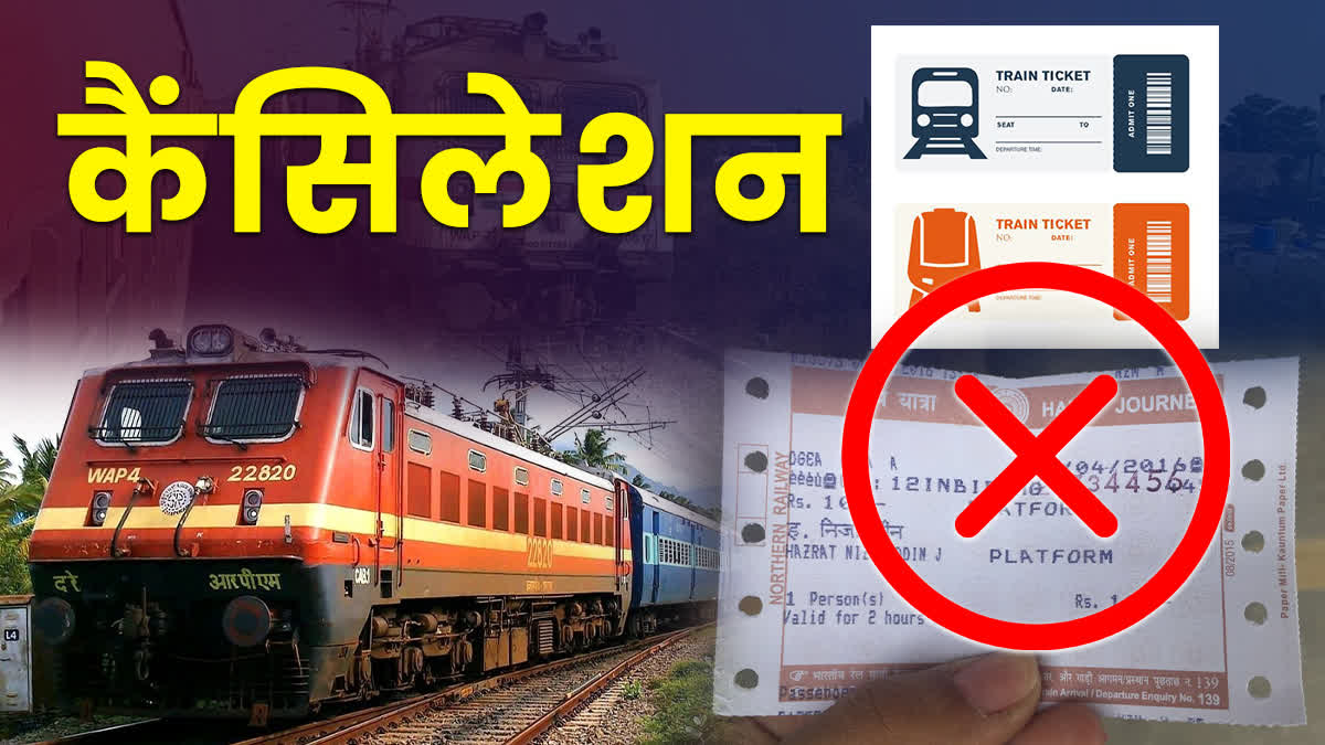 Train Ticket Cancellation Rules