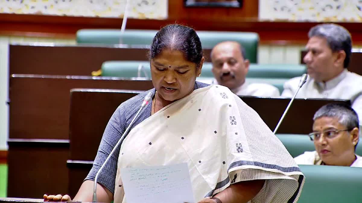 Minister Seethakka On Anganwadi