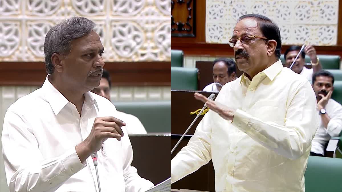 BRS MLA Palla VS Minister Tummala