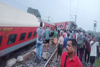 Train accident in jharkhand