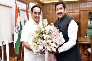 Mukesh Agnihotri Met Union Minister CR Patil