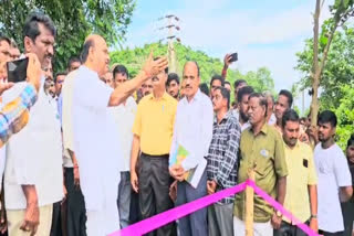 speaker_ayyanna_patrudu_visit_ravana_palli_reservoir