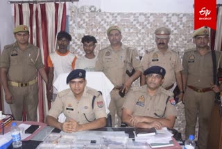 बरेली पुलिस की गिरफ्त में लूट के आरोपी.