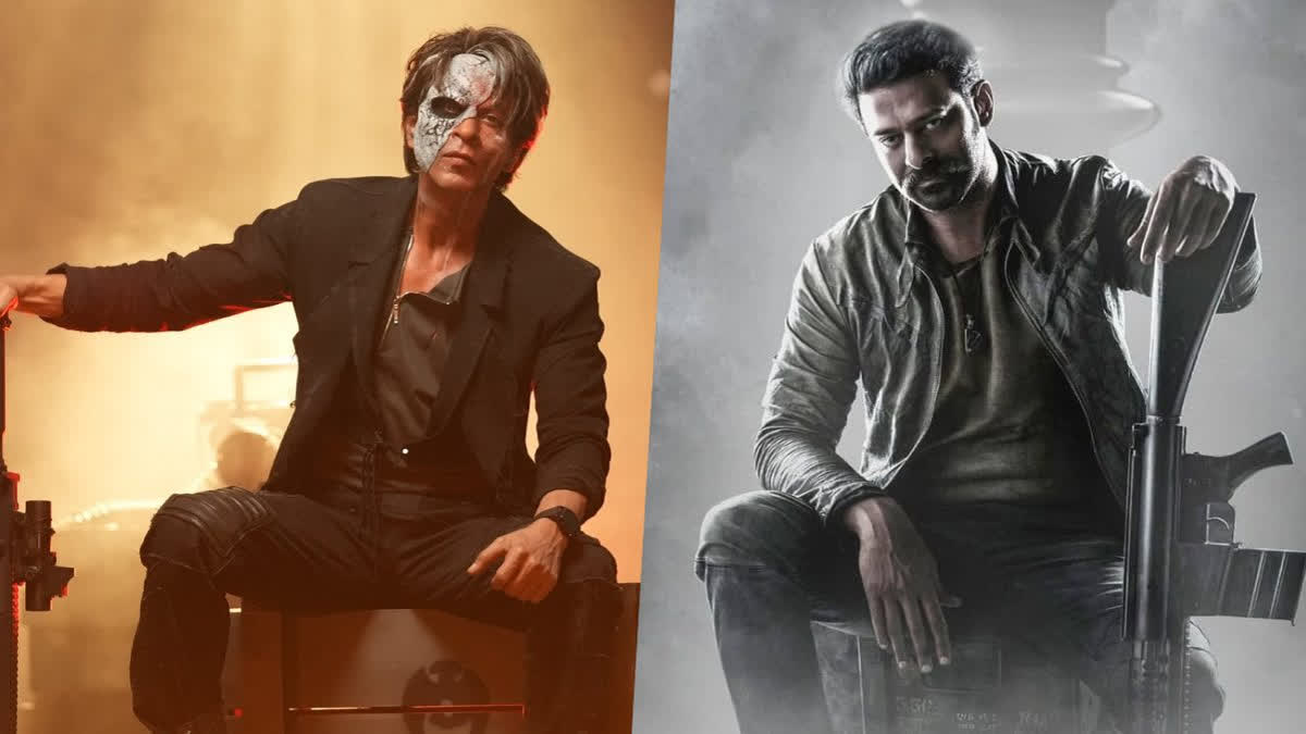 As September approaches, the competition between Shah Rukh Khan's Jawan and Prabhas' Salaar is gaining momentum. With record-breaking advance bookings and star-studded lineups, both films have the potential to take the box office by storm while the latest reports hint that the Prabhas starrer has taken the lead in overseas advance bookings.